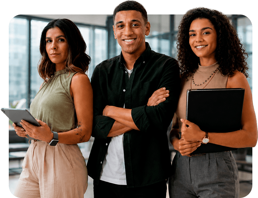 Equipe corporativa formada pela Tetra Educação